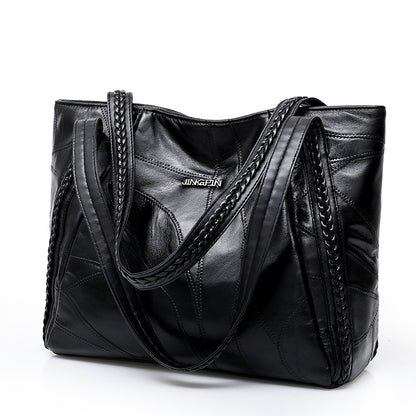 Women's leather handbag