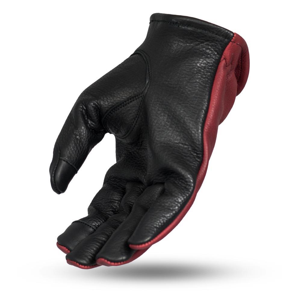 2-Tone Leather Driving Gloves - HatnGloves.com