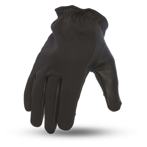 2-Tone Leather Driving Gloves - HatnGloves.com