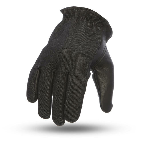 2-Tone Leather Driving Gloves - HatnGloves.com