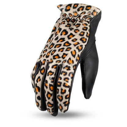 2-Toned Roper Ladies Leather Gloves - HatnGloves.com