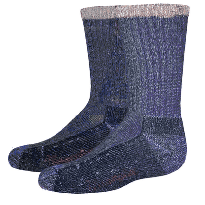 Texas Denim Thermal Socks for Men - Warm, Durable, Cotton-Poly Blend