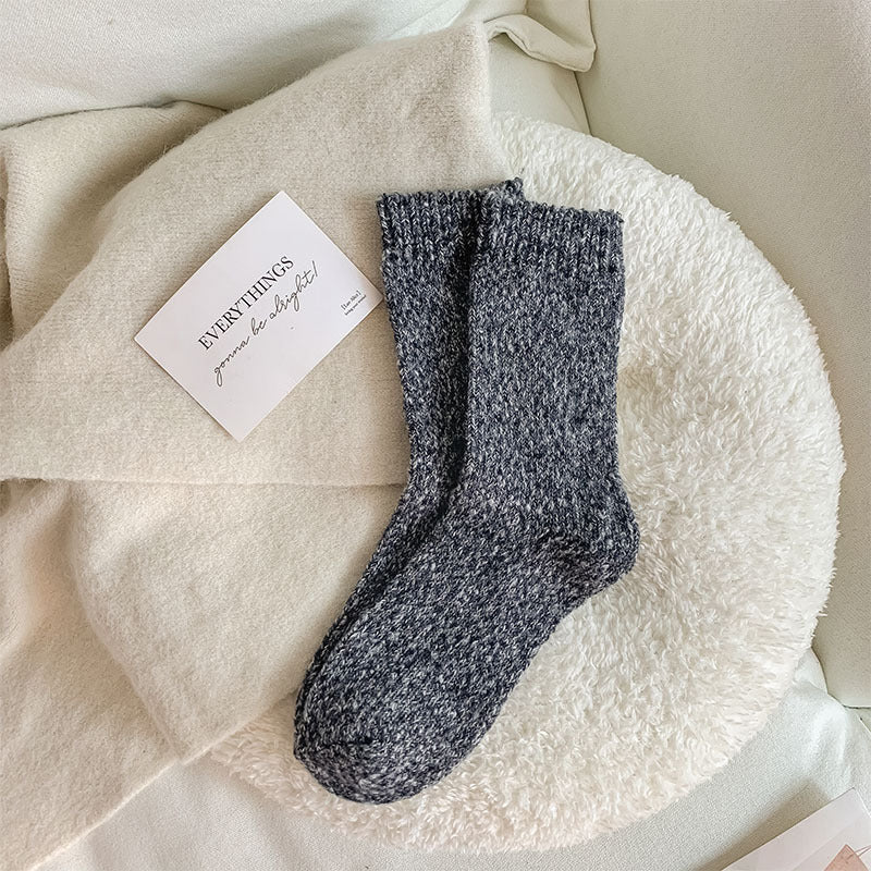 Women's Winter Thick Thermal Wool Tube Socks