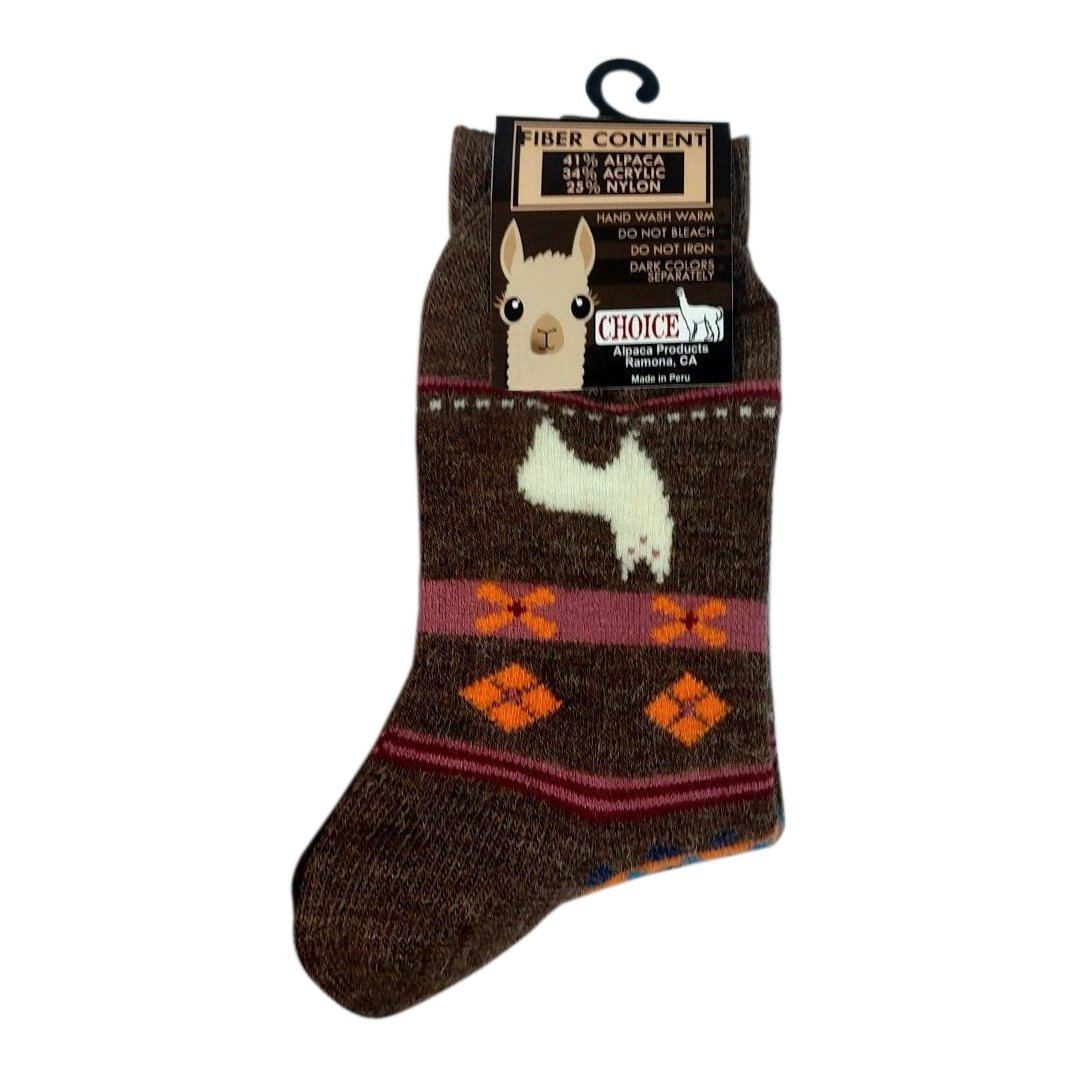 Alpaca Watching Socks - HatnGloves.com