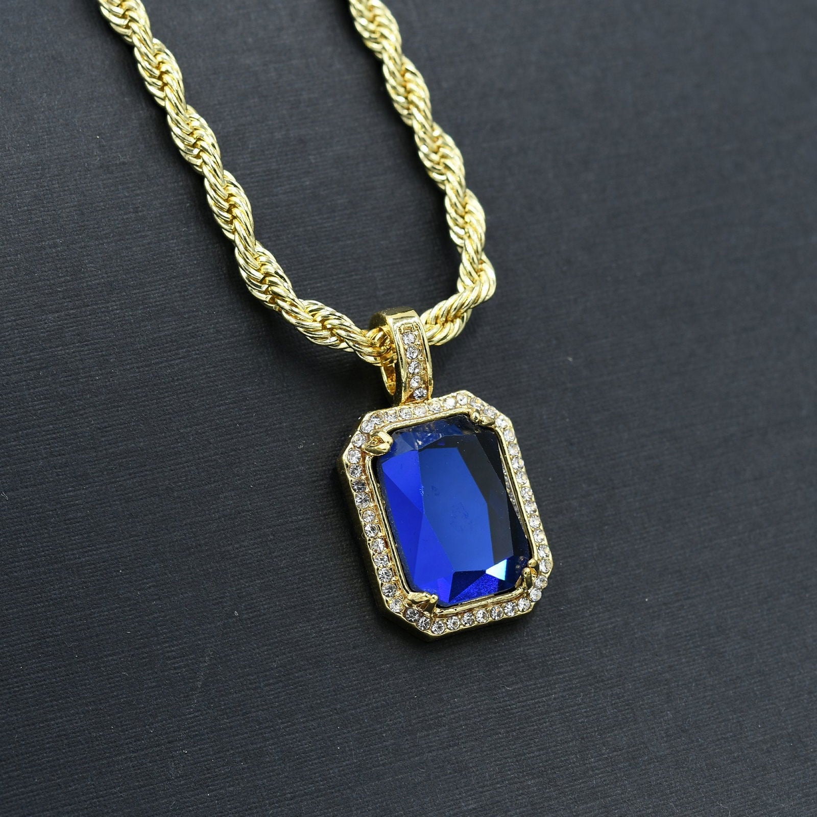 Blueshine Pendant Necklace - HatnGloves.com