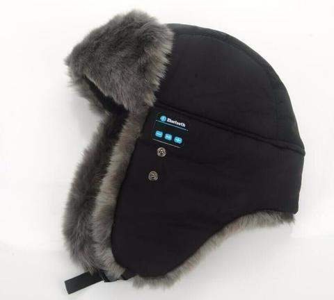 Bluetooth Winter Bomber Hat - HatnGloves.com