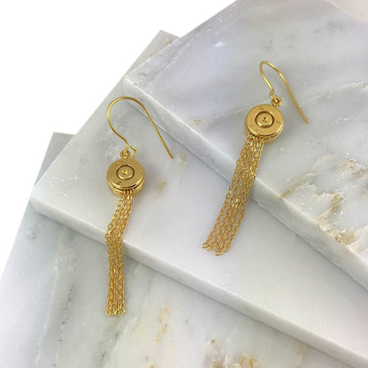 Bullet Tassel Earrings - HatnGloves.com