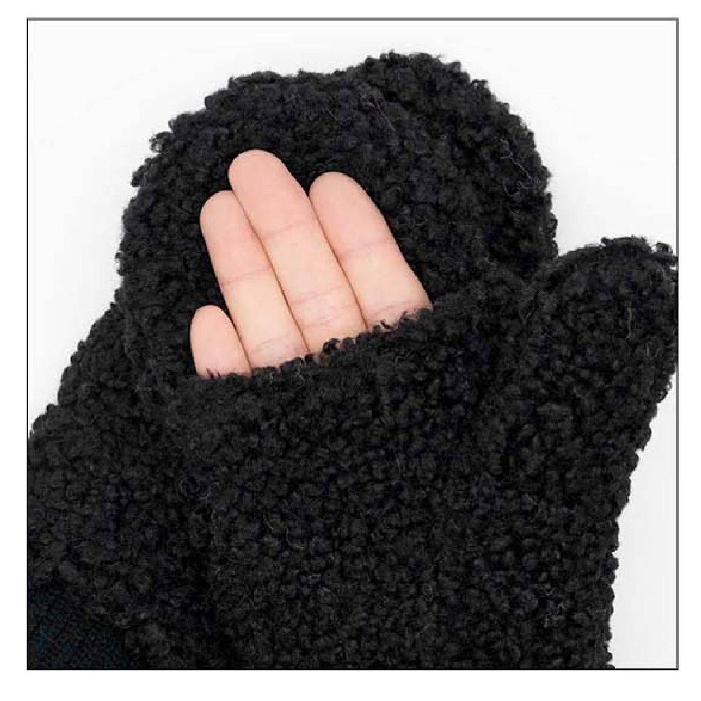 CC Soft Sherpa Accessible Mittens - HatnGloves.com