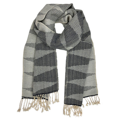 Cambodia Chevron Tapestry Scarf - HatnGloves.com