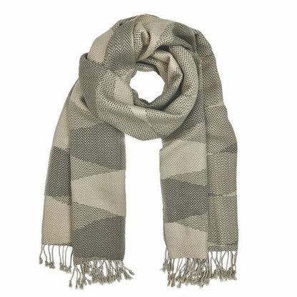 Cambodia Chevron Tapestry Scarf - HatnGloves.com