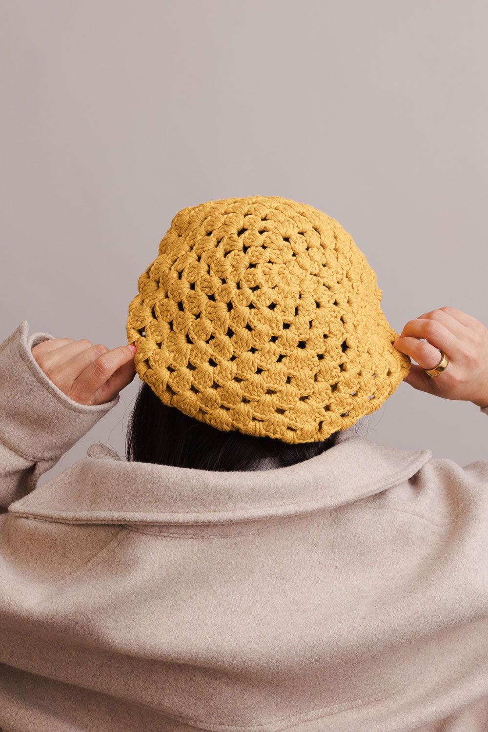 Crochet Knitted Beret - HatnGloves.com