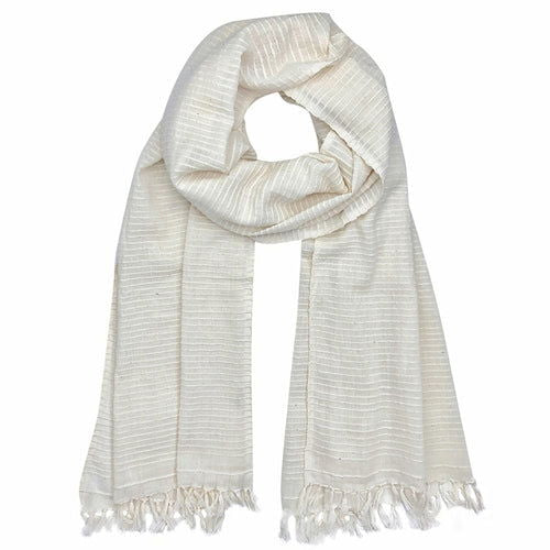 Ethiopian Stripe Wrap Scarf - HatnGloves.com