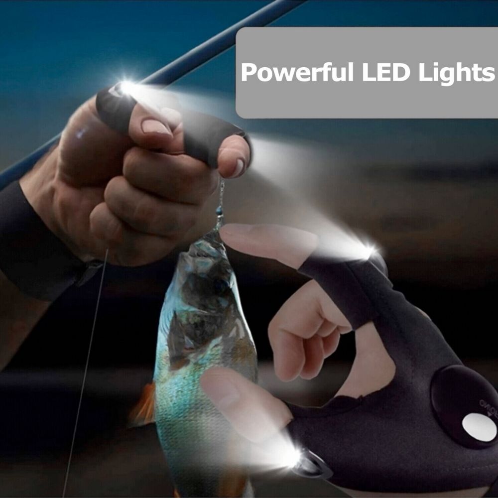 Flash Light LED Gloves Multipurpose - HatnGloves.com