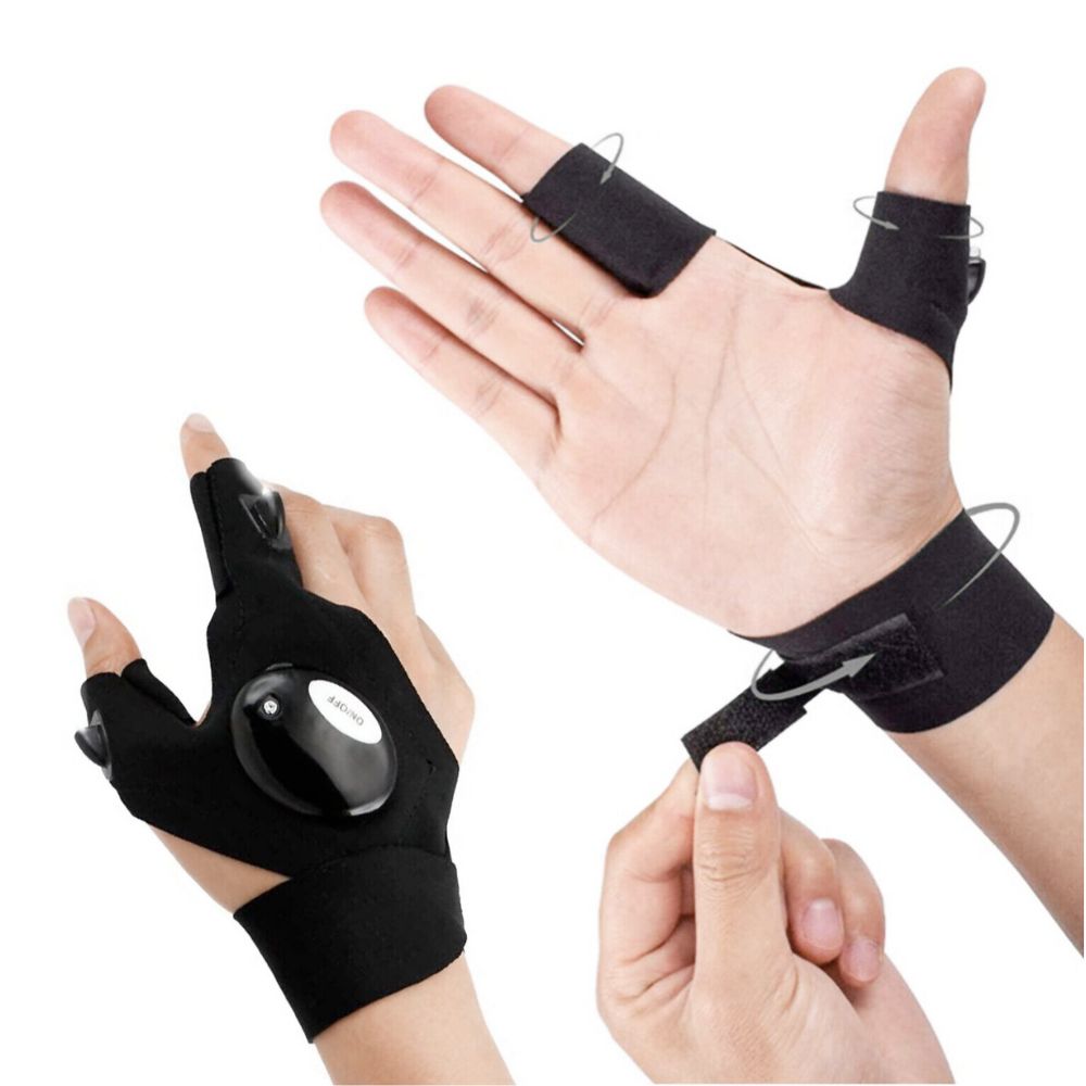 Flash Light LED Gloves Multipurpose - HatnGloves.com