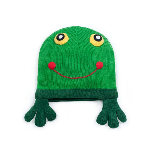 Frog Knit Hat - HatnGloves.com