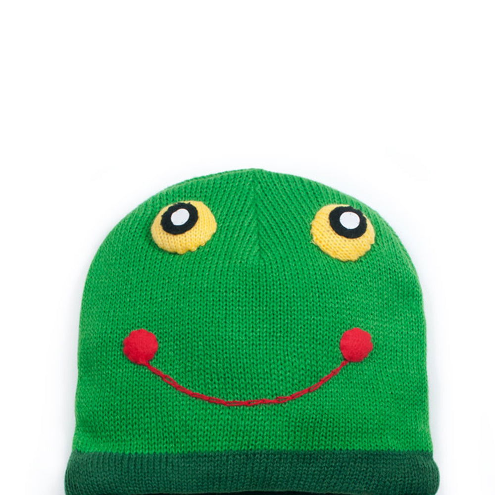 Frog Knit Hat - HatnGloves.com