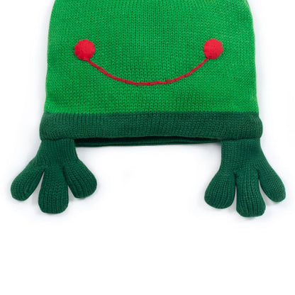 Frog Knit Hat - HatnGloves.com