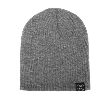 Grey Arrow Beanie - HatnGloves.com