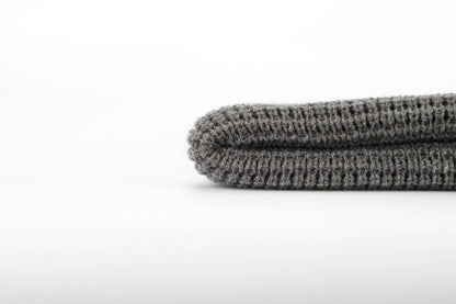 Grey Explorer Waffle Beanie - HatnGloves.com