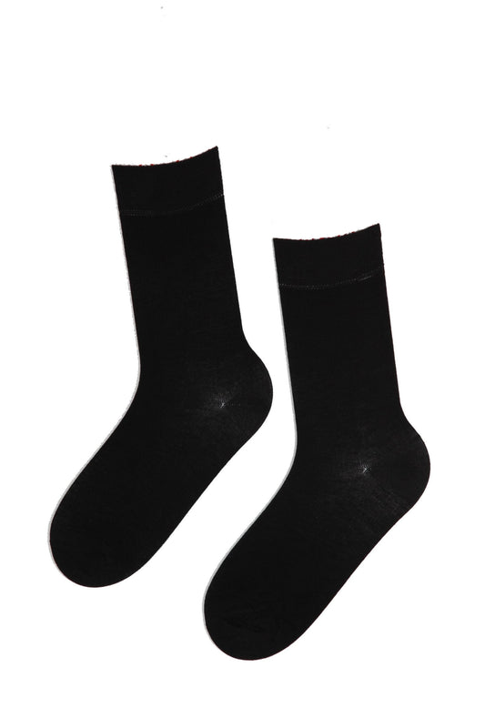 JANNE women's black socks - HatnGloves.com