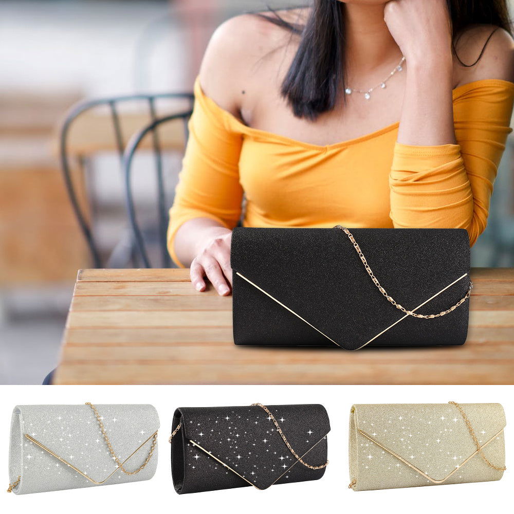 Lady Handbag Clutch Evening Purse - HatnGloves.com