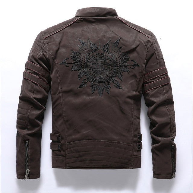 Men Leather Jacket - HatnGloves.com