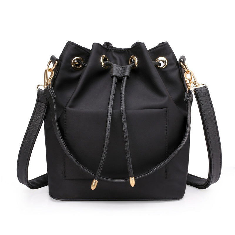 Nylon Diagonal Handbag - HatnGloves.com