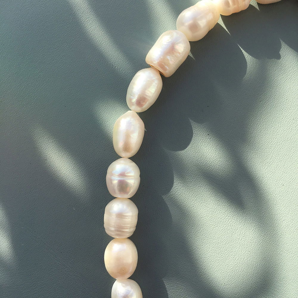 Pearl Hardware Necklace - HatnGloves.com