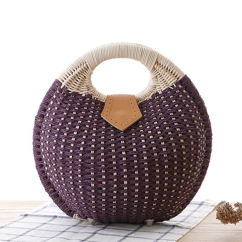 Rattan handbag - HatnGloves.com