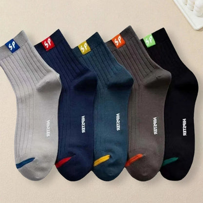 5/10 Pairs Breathable Men Casual Socks