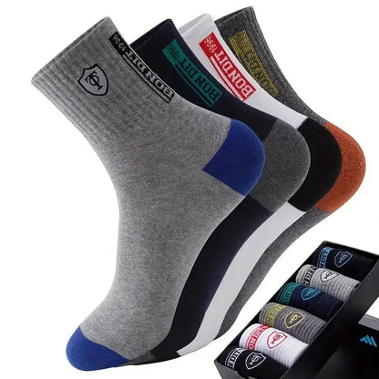 5/10 Pairs Breathable Men Casual Socks