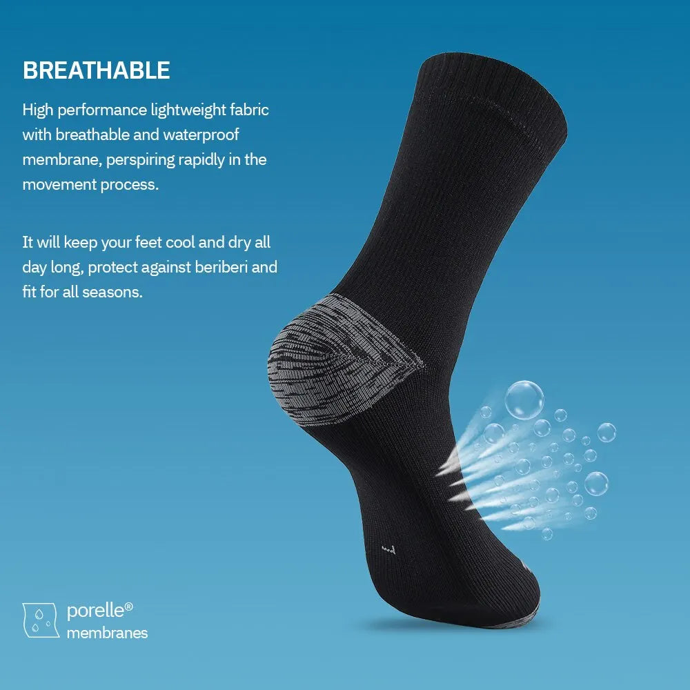 Waterproof Socks for Men Warm Snow Thermal Sports Sock PORELLE