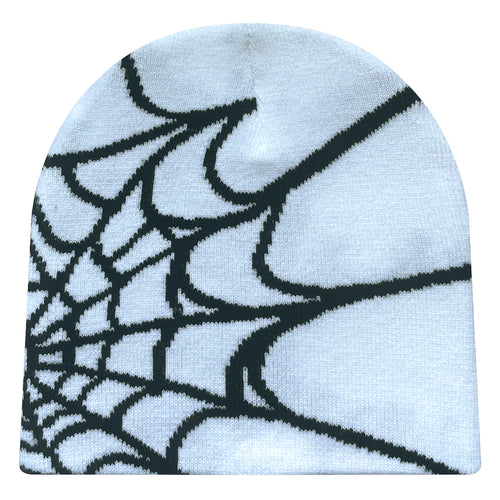 Four Seasons Men's And Women's Universal Knit Hat Spider Web