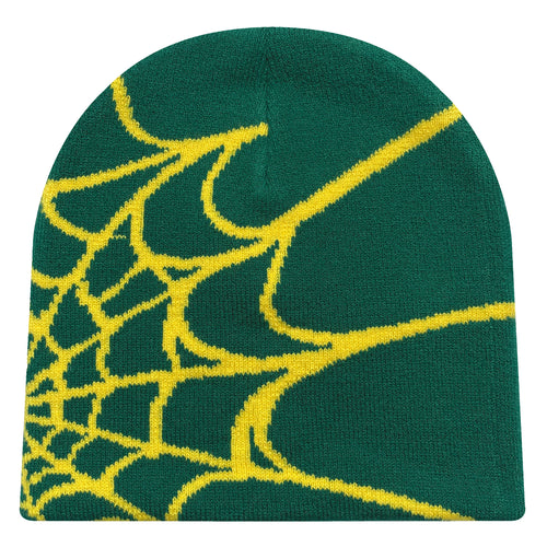 Four Seasons Men's And Women's Universal Knit Hat Spider Web