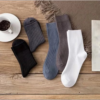 5/10 Pairs Breathable Men Casual Socks