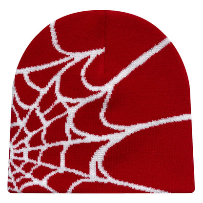 Four Seasons Men's And Women's Universal Knit Hat Spider Web