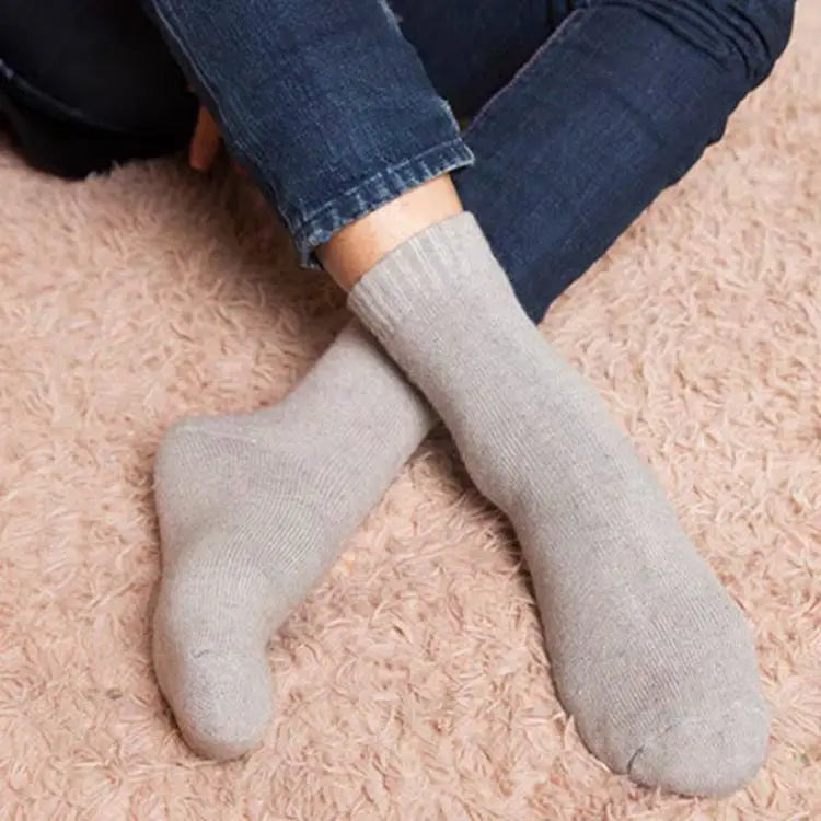 Winter Super Thick Warm Socks Wool Men Women Socks