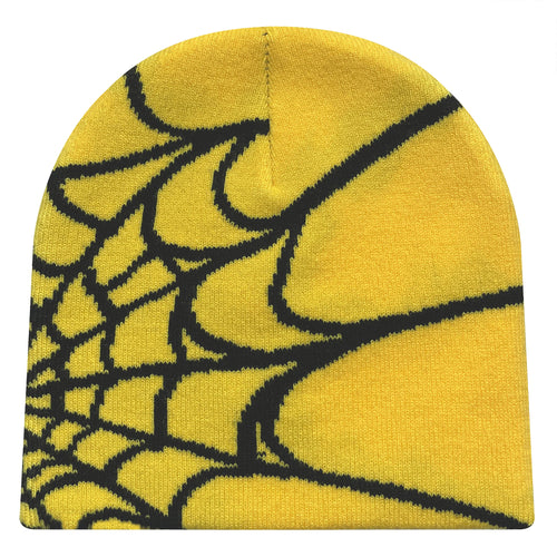 Four Seasons Men's And Women's Universal Knit Hat Spider Web