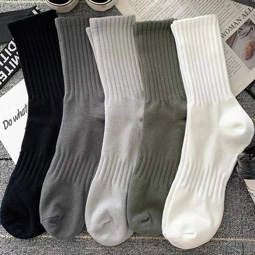 5/10 Pairs Breathable Men Casual Socks