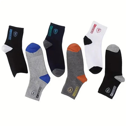 5/10 Pairs Breathable Men Casual Socks