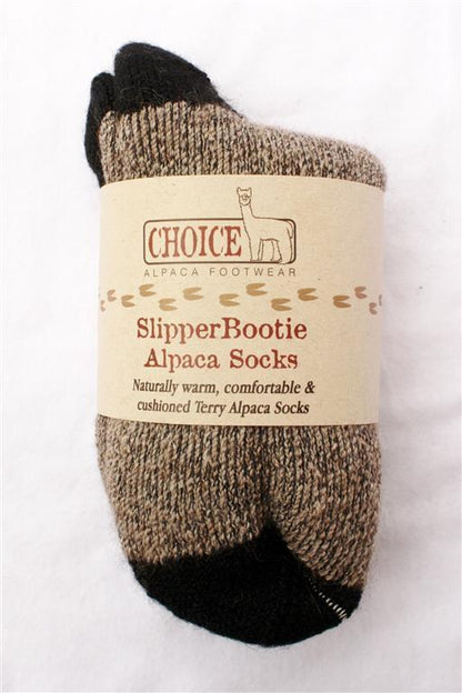 SlipperBootie Alpaca Sock - HatnGloves.com