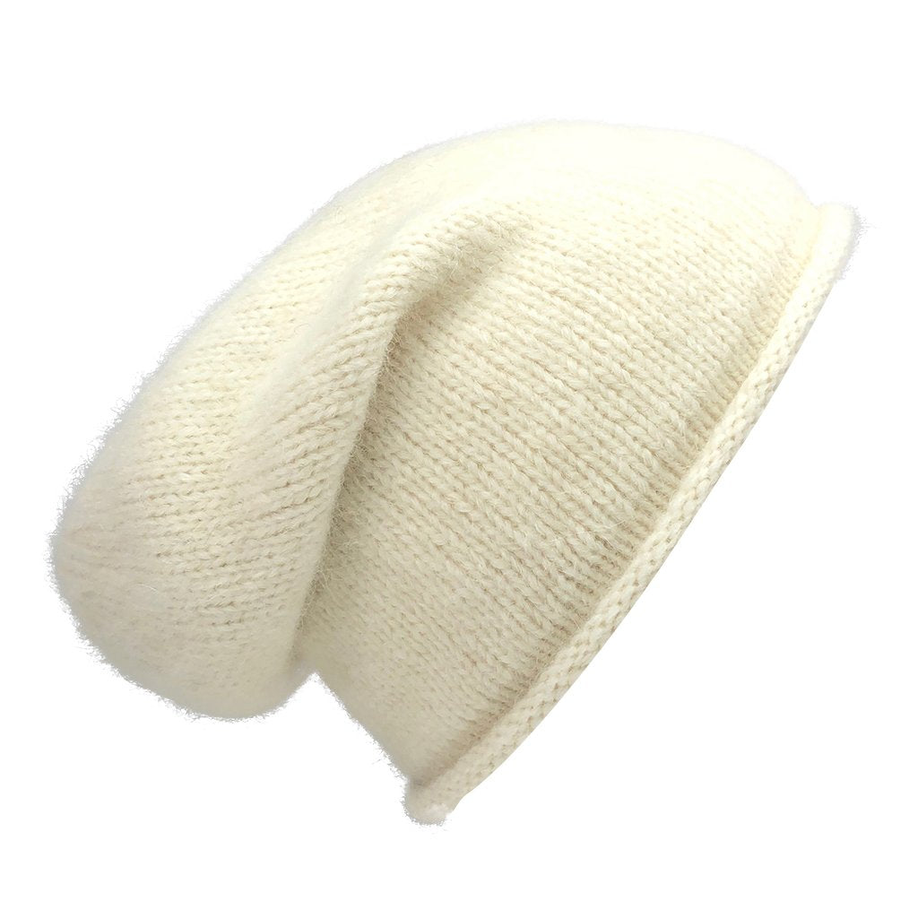 Snow Essential Knit Alpaca Beanie - HatnGloves.com