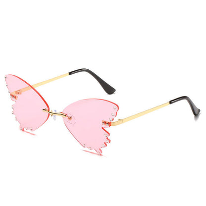 Sunglasses Women Sweet Butterfly Glasses - HatnGloves.com