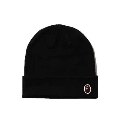 Wool Classic Embroidery Label Beanie Hat Winter Knitted Hat